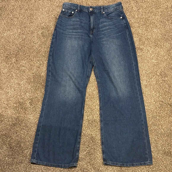Universal Thread Denim - Aeropostale AERO Wide Leg Stretch Jeans Women’s Size 12 Mid Rise 32” Inseam NWT